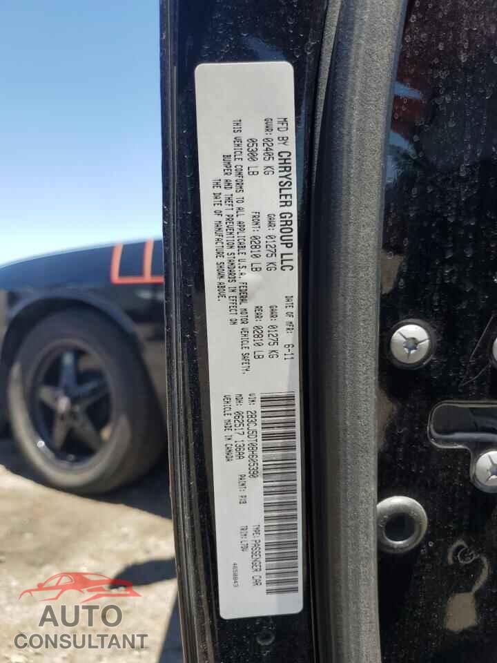 DODGE CHALLENGER 2011 - 2B3CJ5DT0BH605390