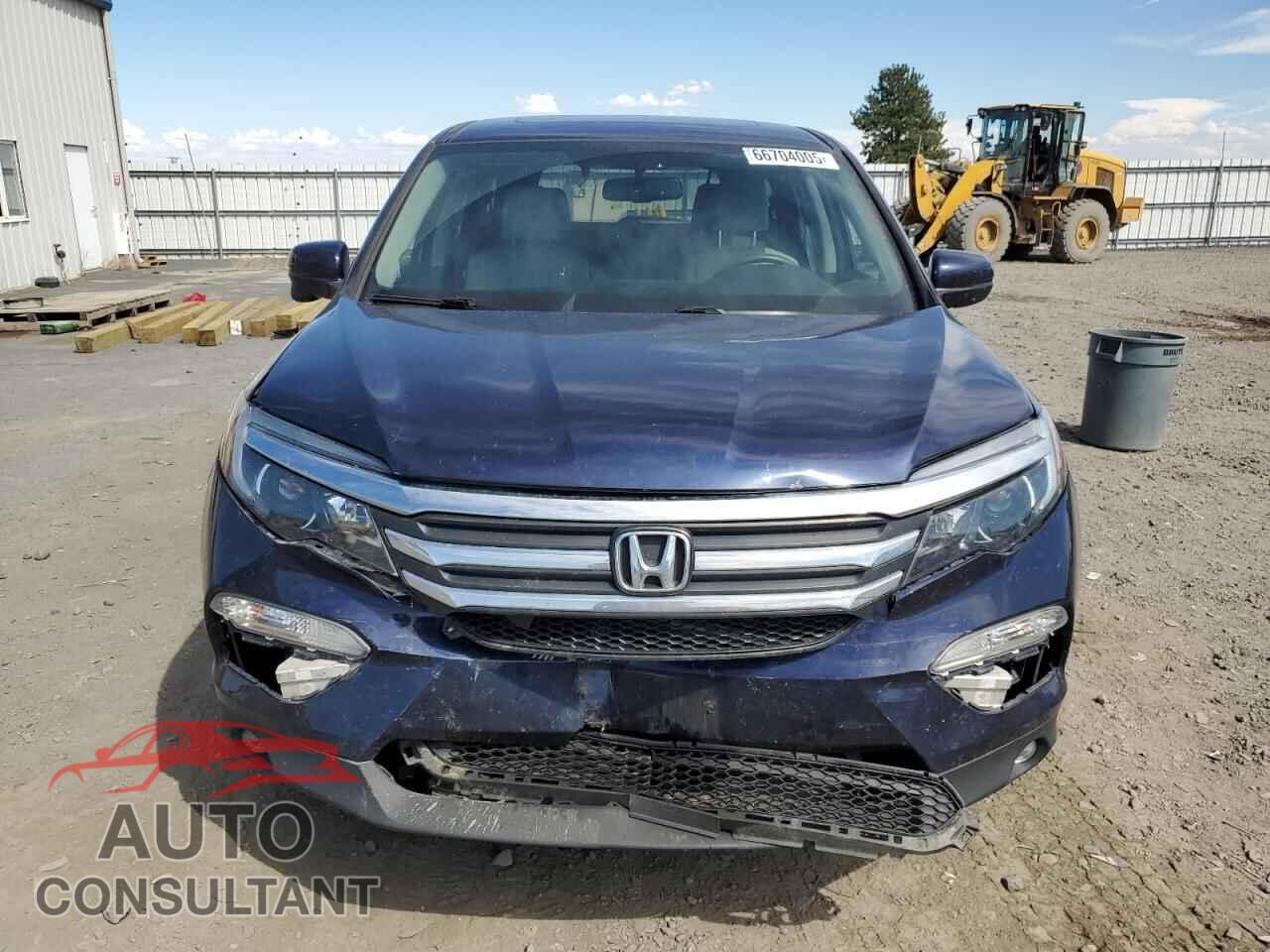HONDA PILOT 2017 - 5FNYF6H53HB088155