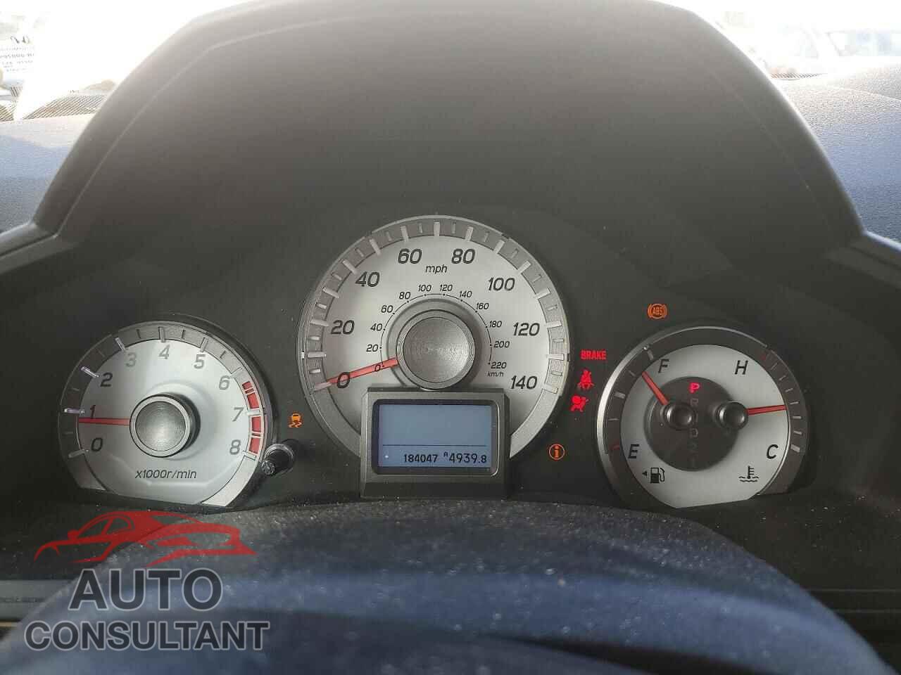 HONDA PILOT 2012 - 5FNYF4H99CB047027