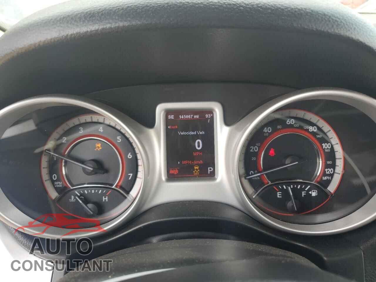 DODGE JOURNEY 2012 - 3C4PDCDG1CT204552