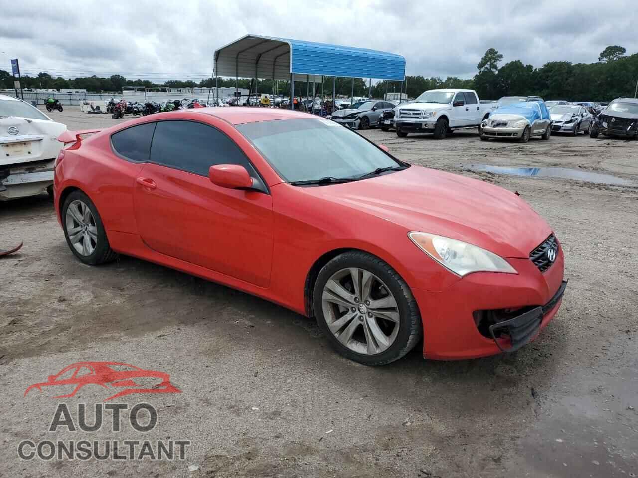 HYUNDAI GENESIS 2012 - KMHHT6KD8CU072635