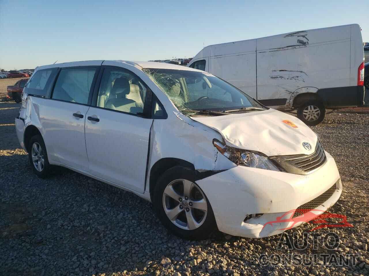 TOYOTA SIENNA 2017 - 5TDZZ3DC2HS874569