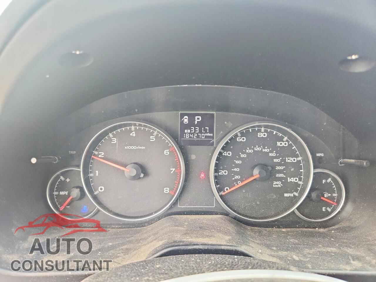 SUBARU OUTBACK 2013 - 4S4BRCAC0D3205178