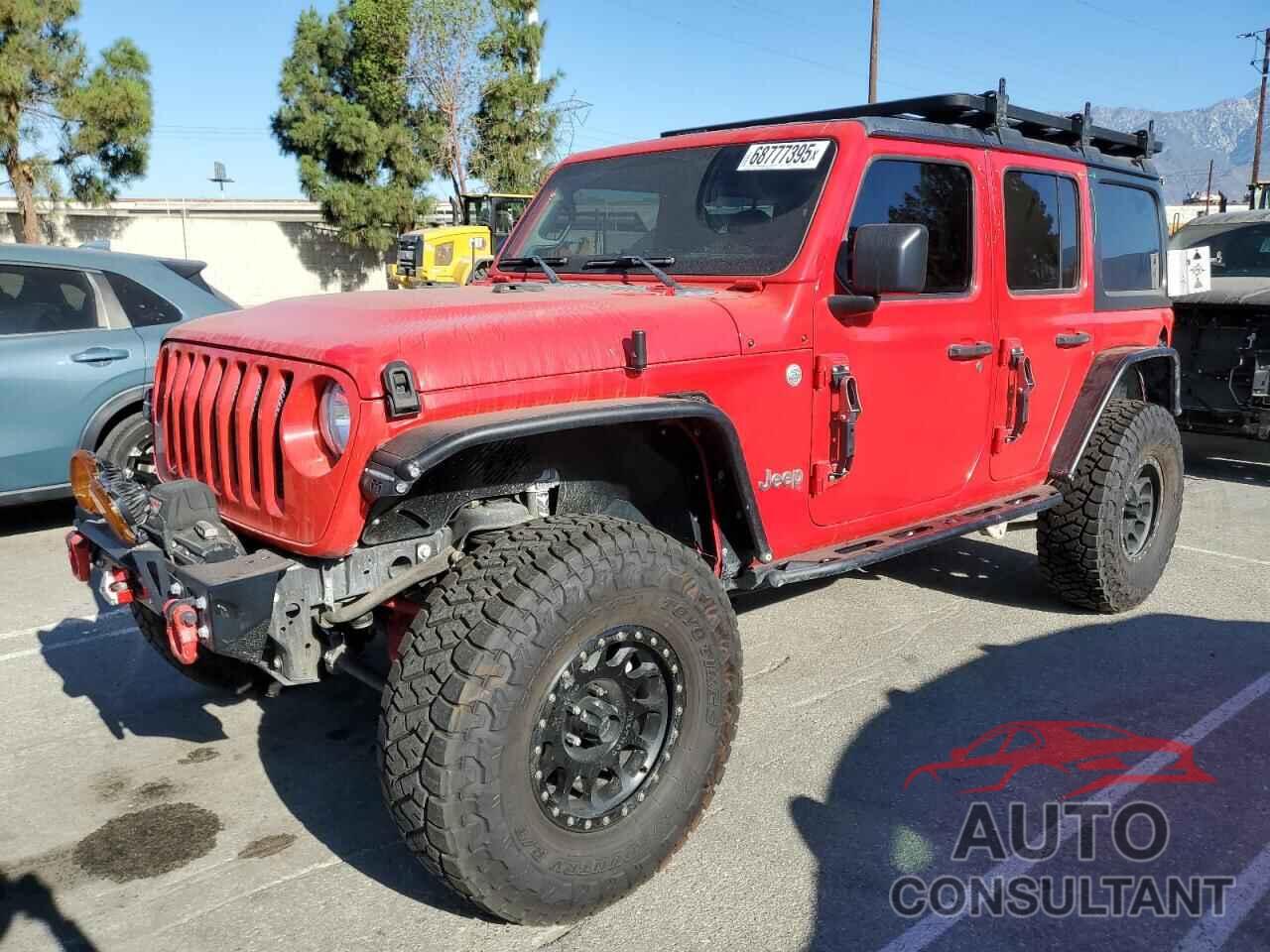 JEEP WRANGLER 2018 - 1C4HJXDG6JW177702