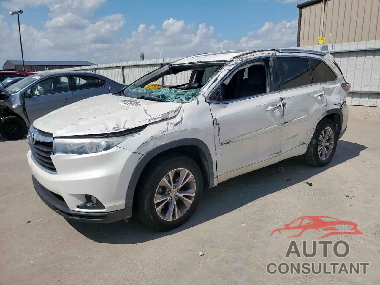 TOYOTA HIGHLANDER 2015 - 5TDKKRFH1FS075915