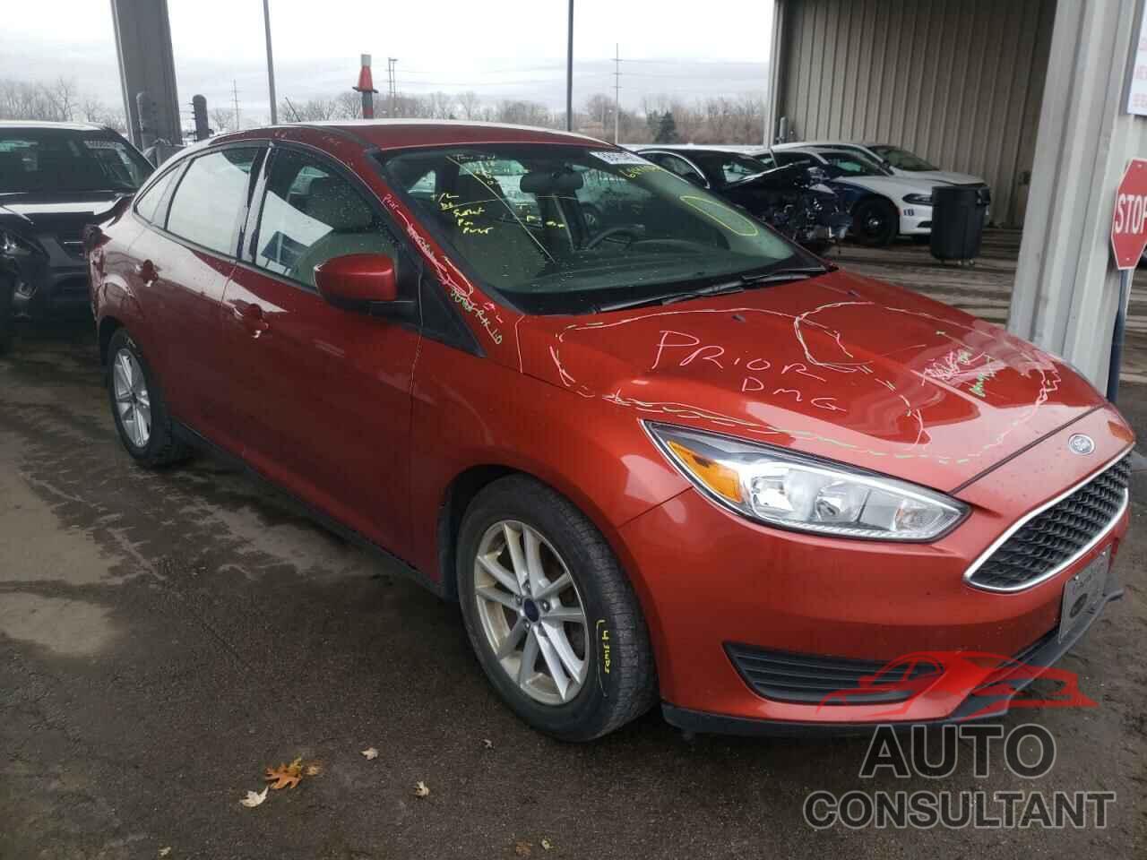 FORD FOCUS 2018 - 1FADP3F24JL324775