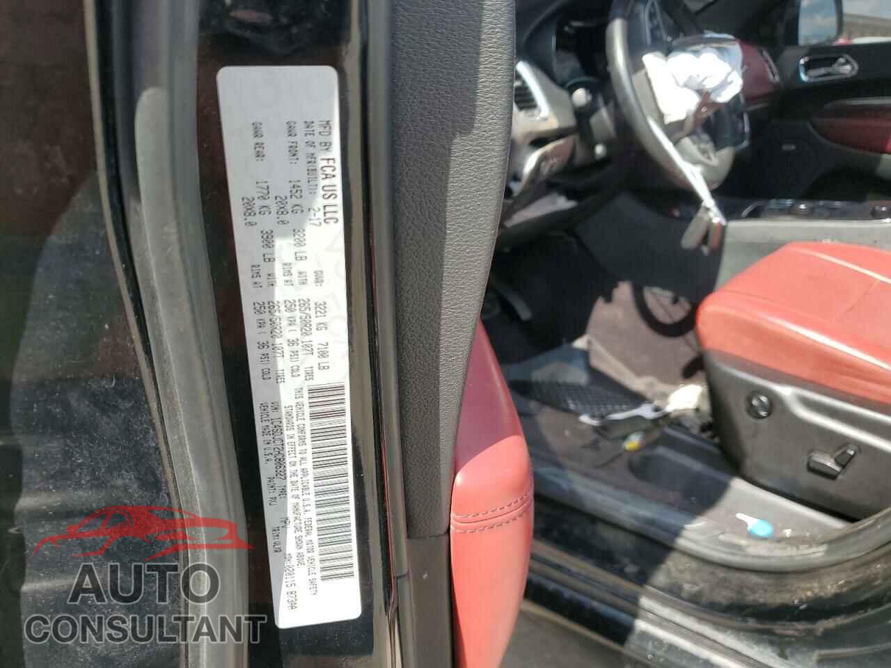 DODGE DURANGO 2017 - 1C4SDJCT2HC806327