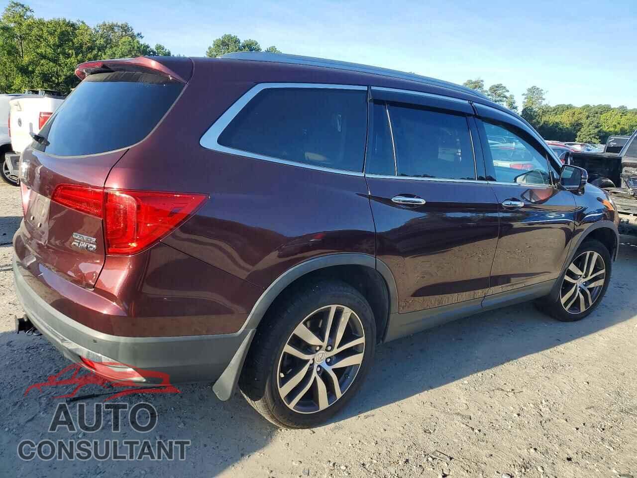 HONDA PILOT 2017 - 5FNYF6H92HB018925