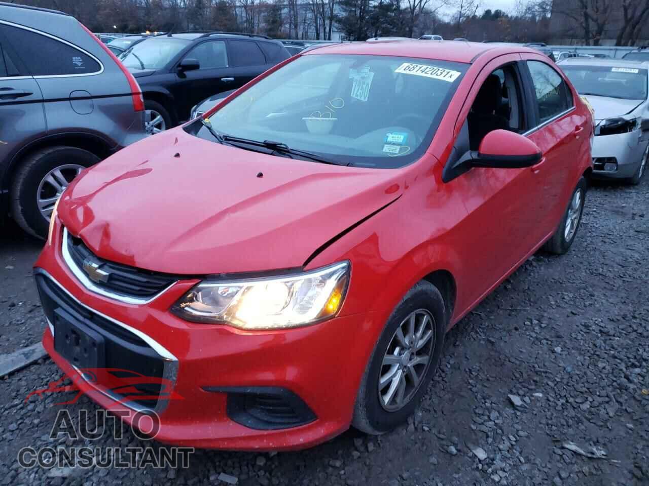 CHEVROLET SONIC 2017 - 1G1JD5SG8H4109092