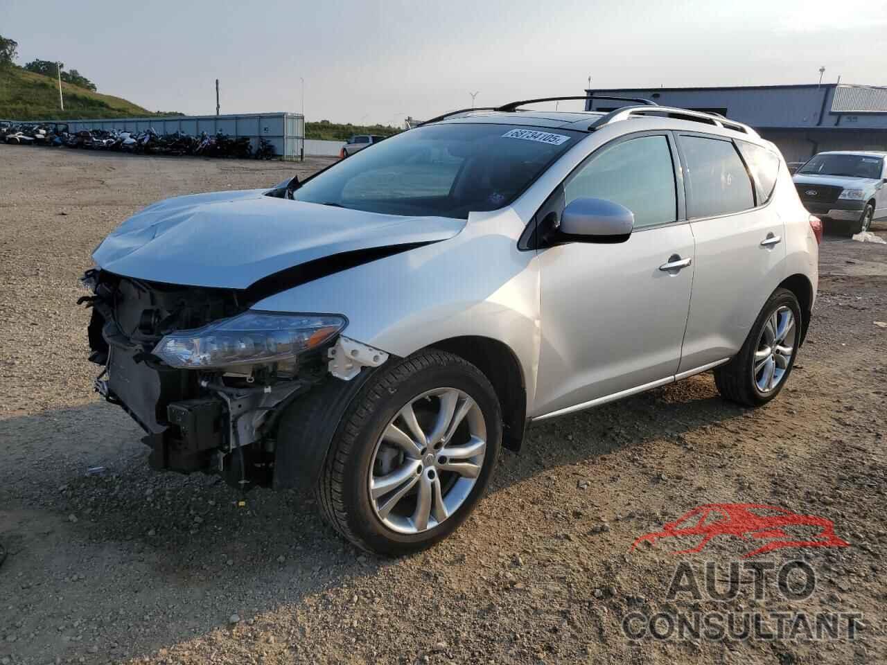 NISSAN MURANO 2009 - JN8AZ18W29W122589