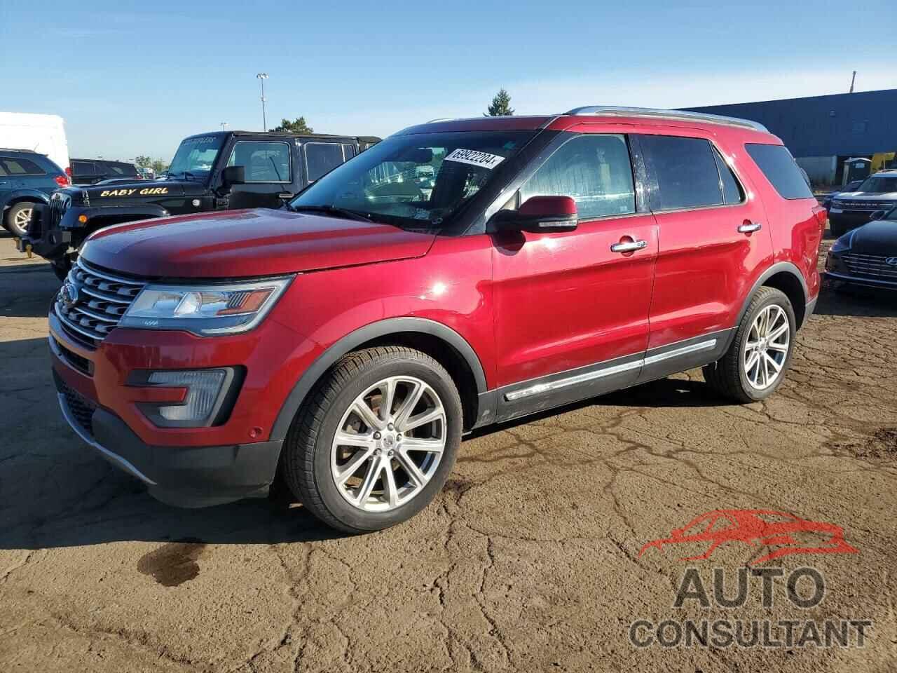 FORD EXPLORER 2017 - 1FM5K8FH4HGB51708