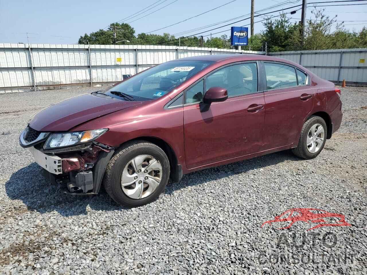 HONDA CIVIC 2013 - 2HGFB2F59DH573775