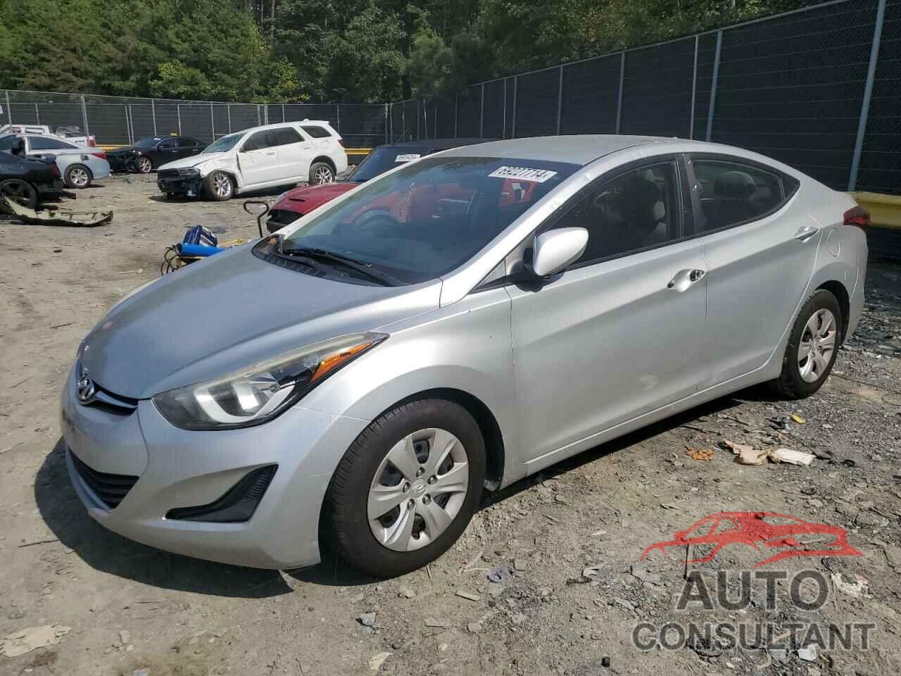 HYUNDAI ELANTRA 2016 - 5NPDH4AE5GH738577
