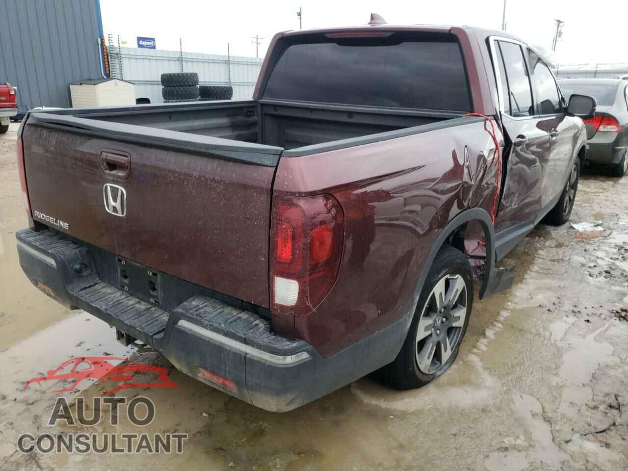 HONDA RIDGELINE 2017 - 5FPYK2F61HB010335