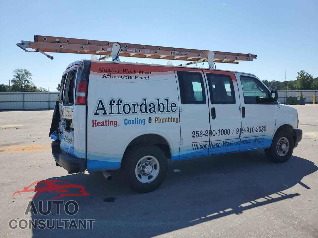 CHEVROLET EXPRESS 2019 - 1GCWGAFG2K1240566