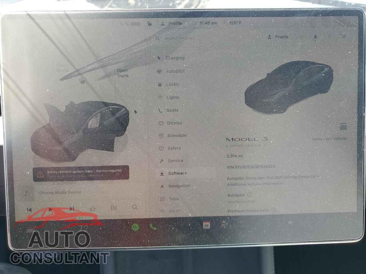 TESLA MODEL 3 2025 - 5YJ3E1EA2SF934333