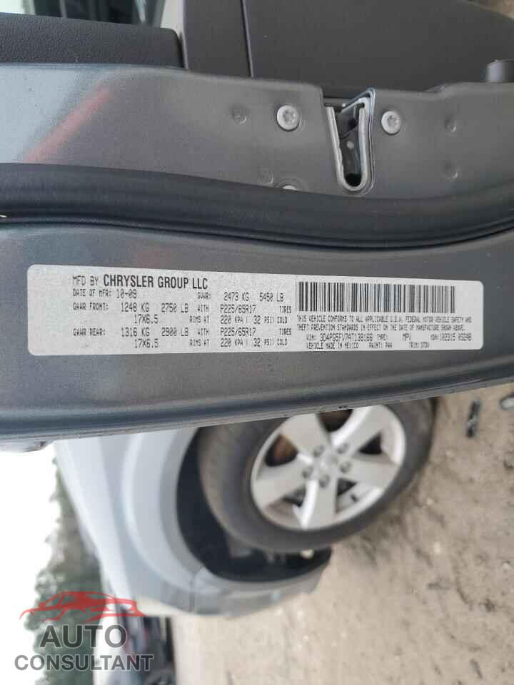 DODGE JOURNEY 2010 - 3D4PG5FV7AT138166