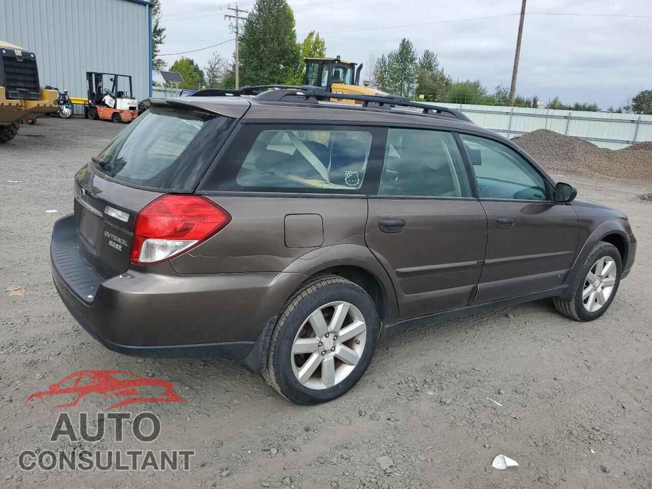 SUBARU OUTBACK 2009 - 4S4BP61C396316854