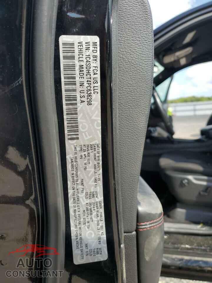 DODGE DURANGO 2023 - 1C4SDHCT4PC636298