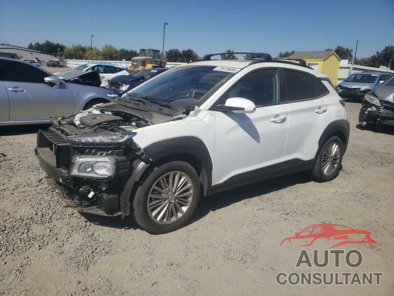 HYUNDAI KONA 2021 - KM8K6CAA9MU745582