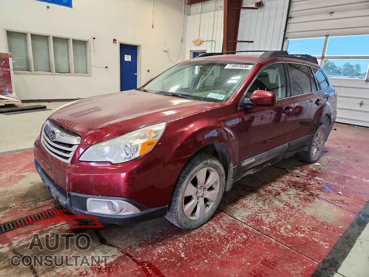 SUBARU OUTBACK 2012 - 4S4BRBBC9C3283384