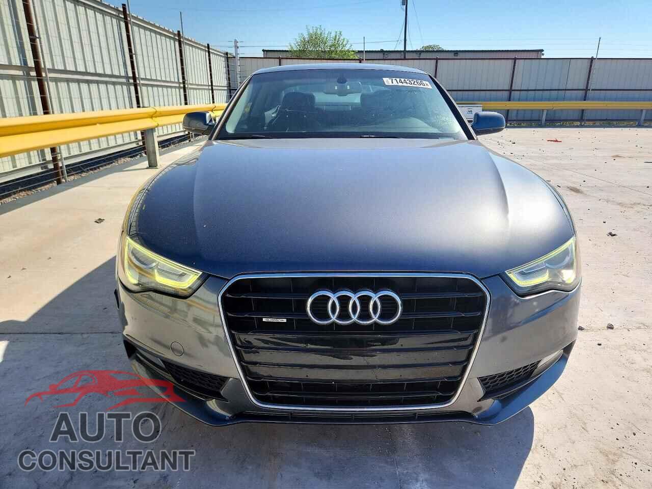 AUDI A5 2013 - WAULFAFR7DA015373
