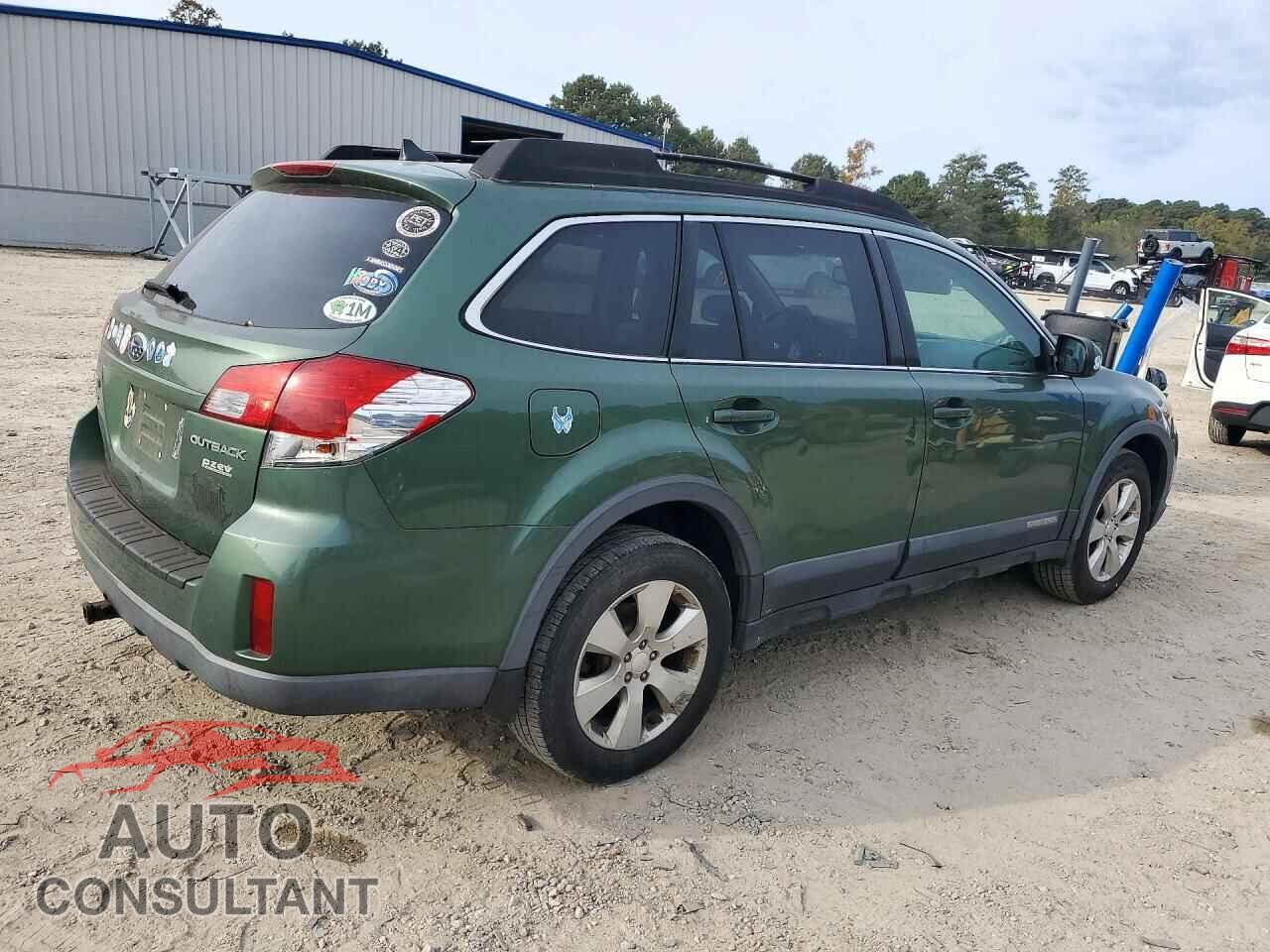SUBARU OUTBACK 2011 - 4S4BRBLC8B3371730