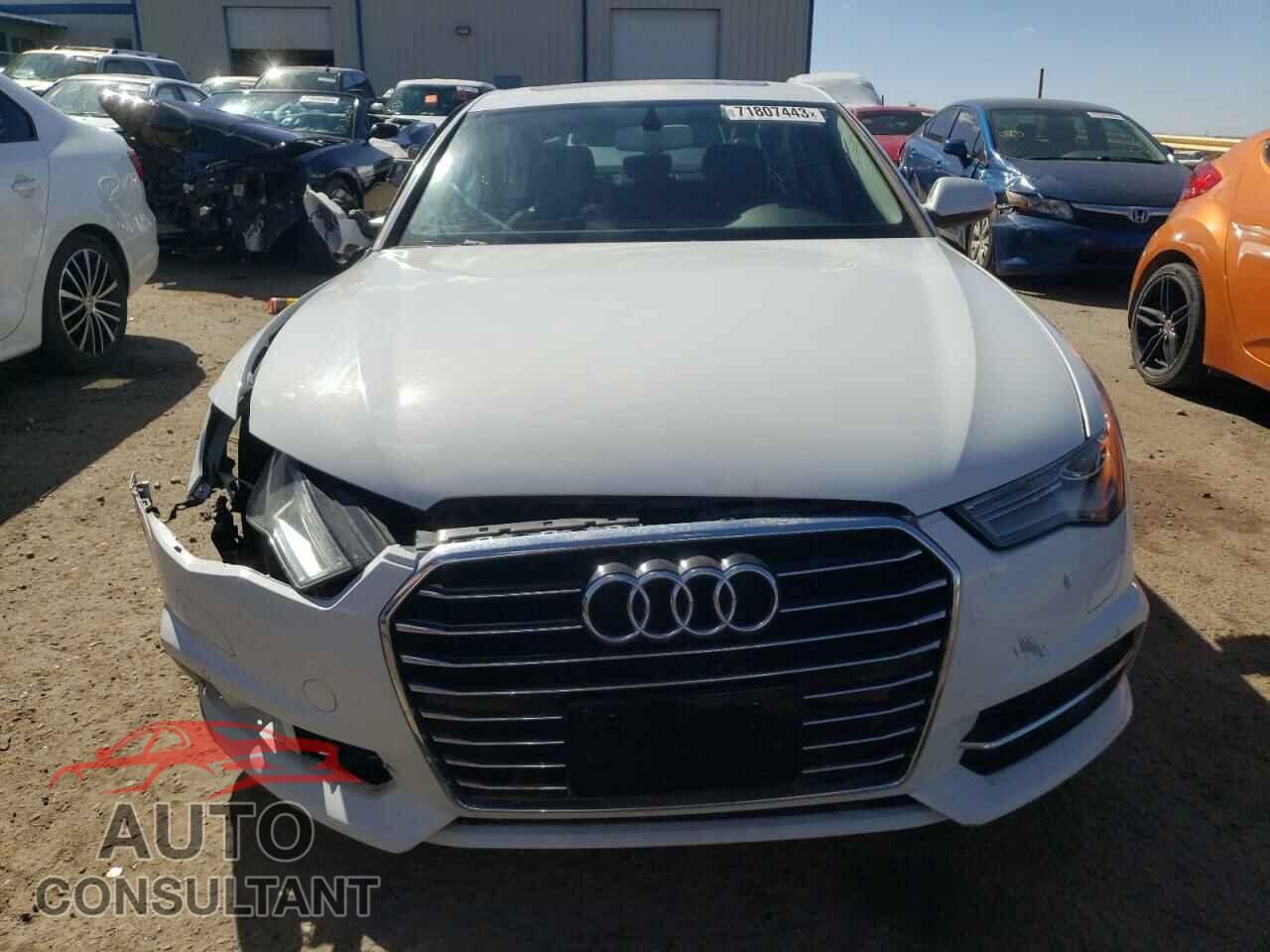 AUDI A6 2016 - WAUDFAFC3GN029963