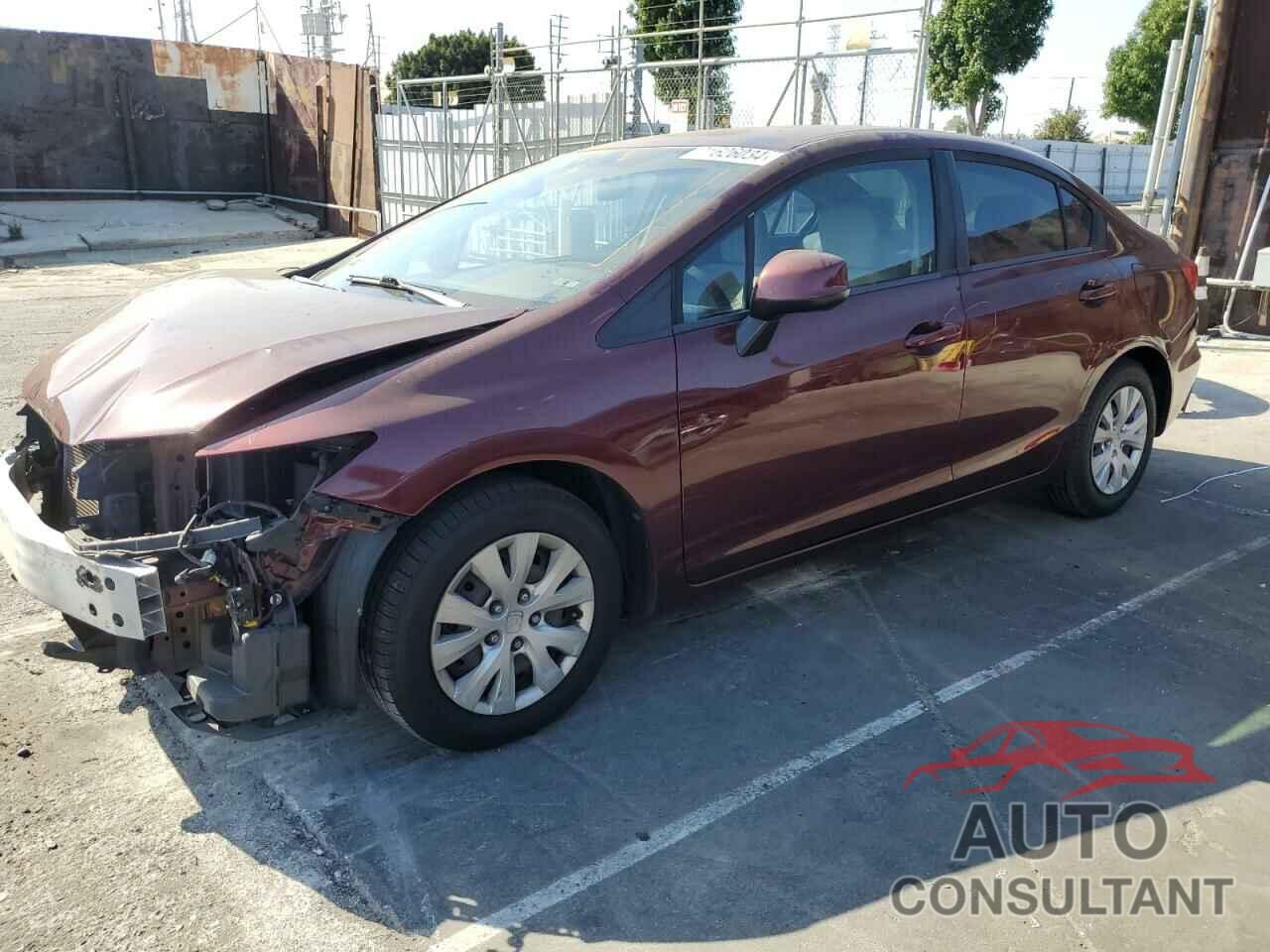HONDA CIVIC 2012 - 19XFB2F57CE368299