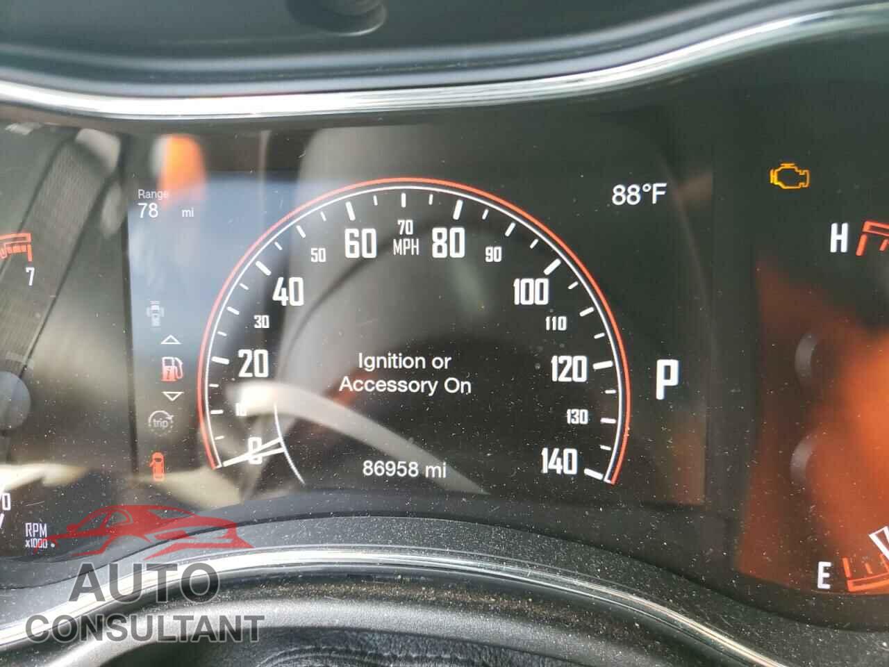 DODGE DURANGO 2017 - 1C4SDHCT0HC823782