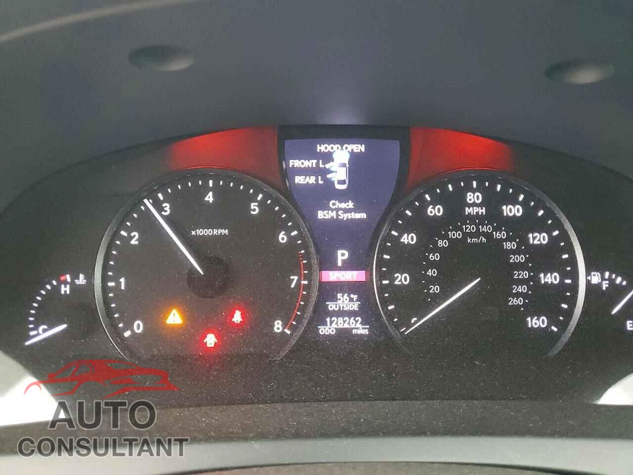 LEXUS LS460 2013 - JTHBL5EF7D5122341