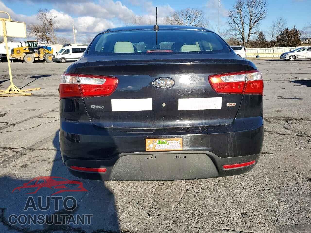 KIA RIO 2012 - KNADM4A38C6047331