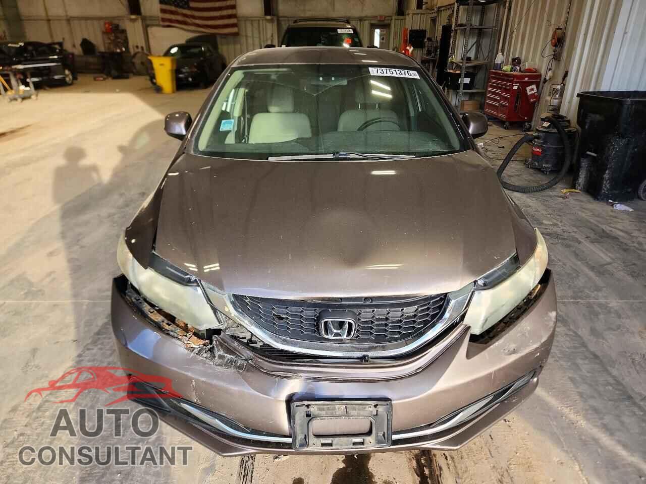 HONDA CIVIC 2013 - 19XFB2F54DE094027