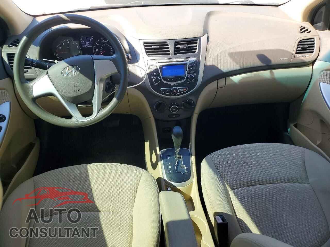 HYUNDAI ACCENT 2012 - KMHCT4AE5CU126871