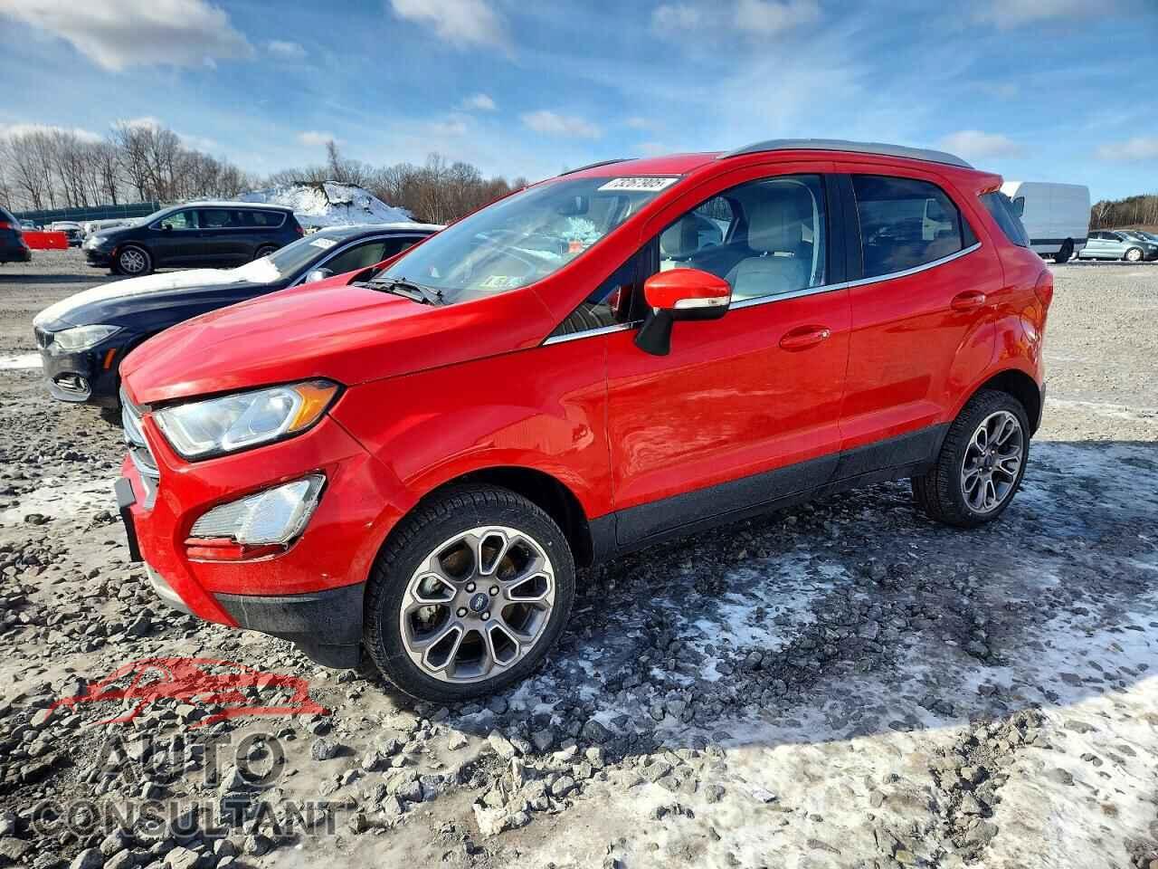 FORD ECOSPORT 2020 - MAJ6S3KL4LC367571