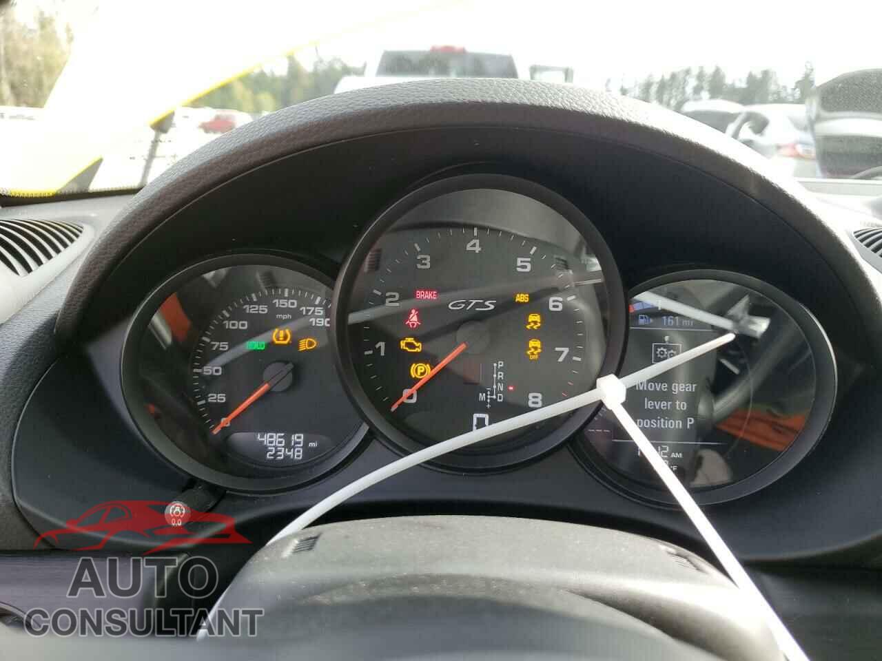PORSCHE CAYMAN 2018 - WP0AB2A84JK279683