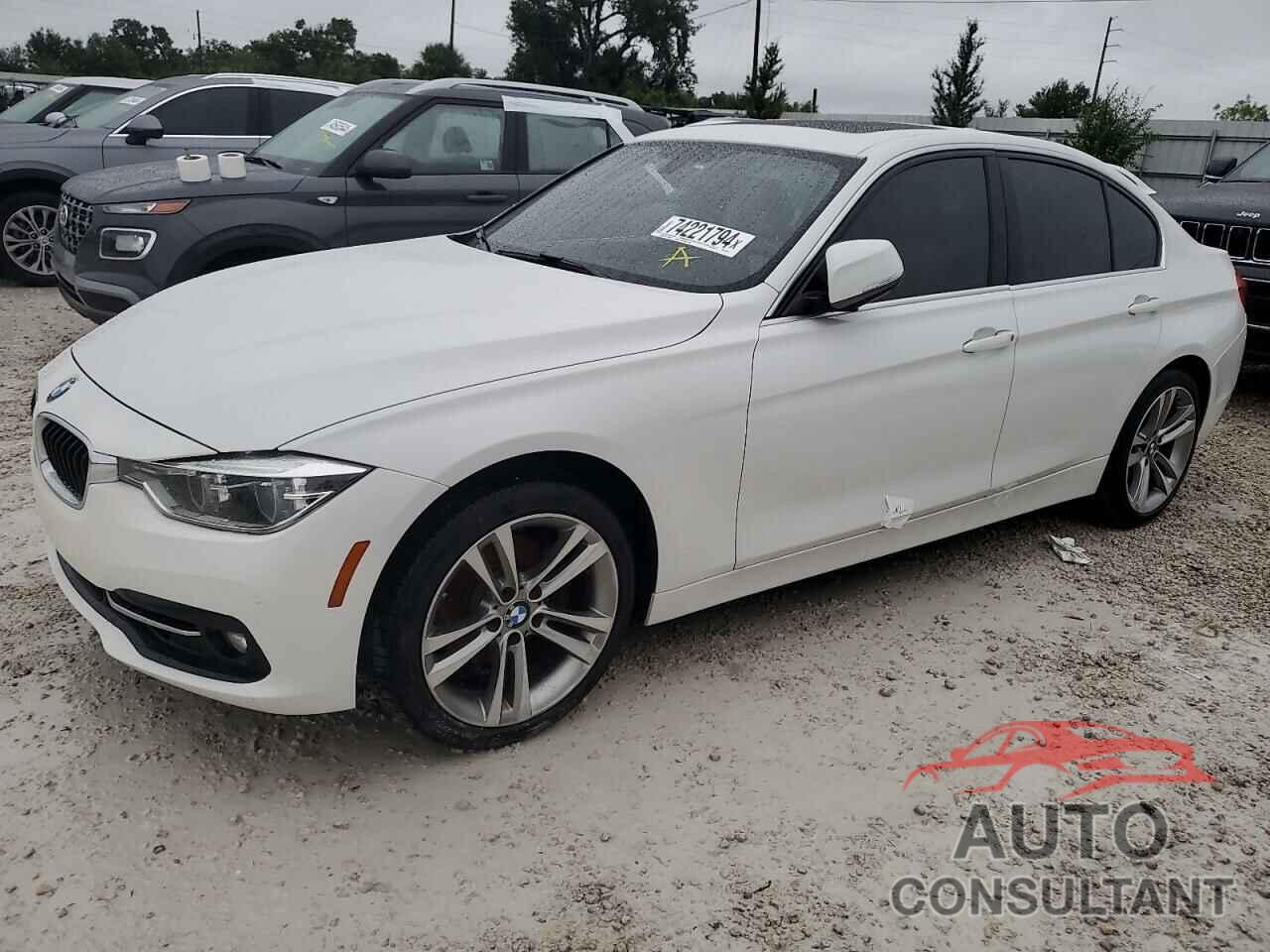BMW 3 SERIES 2018 - WBA8B9G51JNU57274