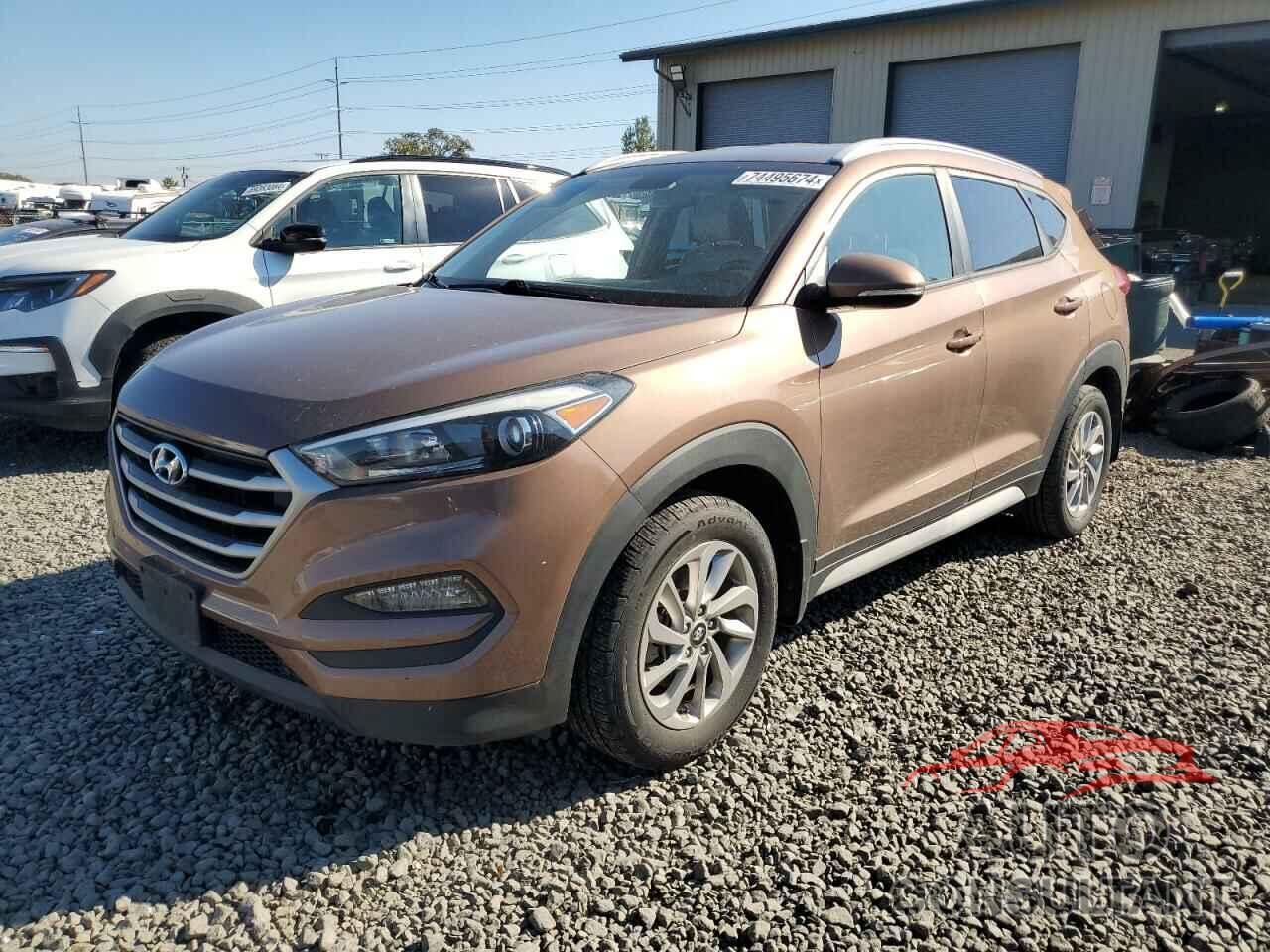 HYUNDAI TUCSON 2017 - KM8J3CA46HU402183