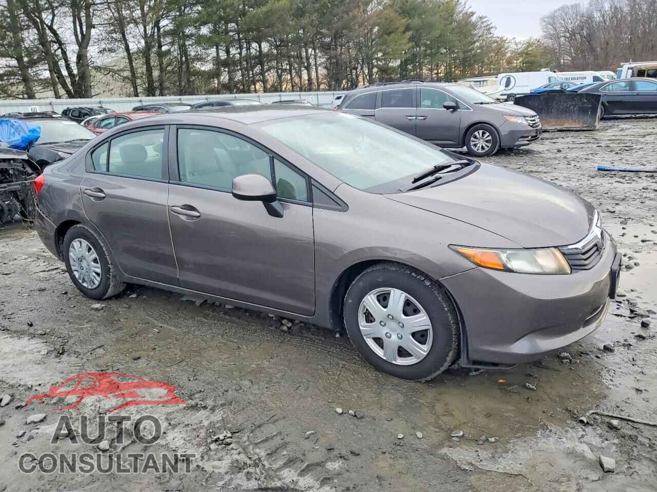 HONDA CIVIC 2012 - 19XFB2F59CE390529