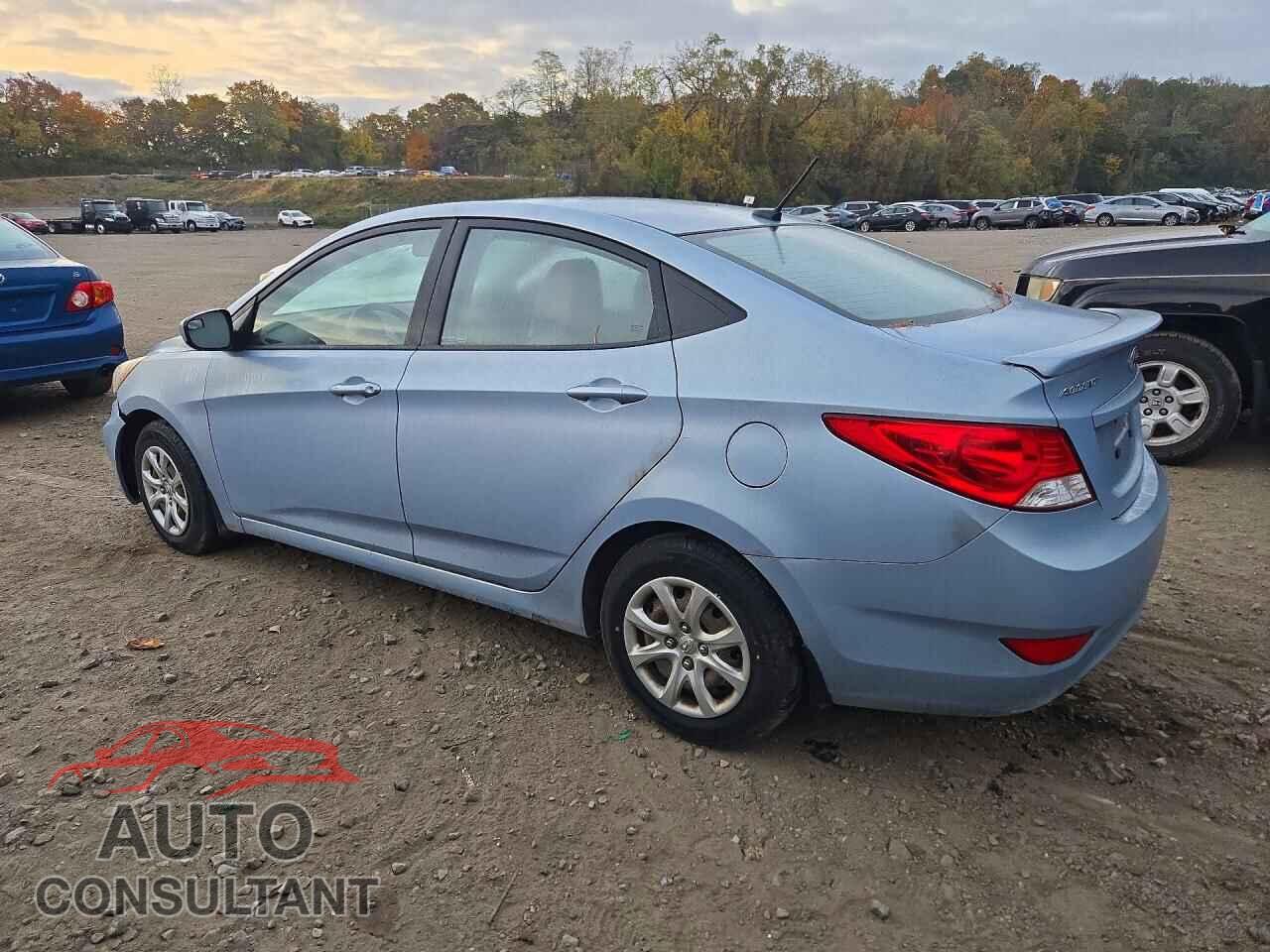 HYUNDAI ACCENT 2012 - KMHCT4AE2CU158337