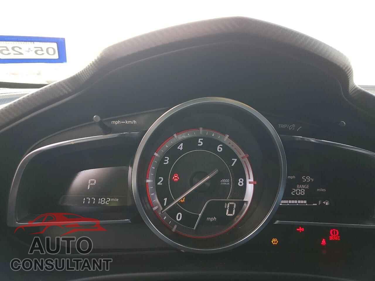 MAZDA 3 2014 - JM1BM1W35E1161045