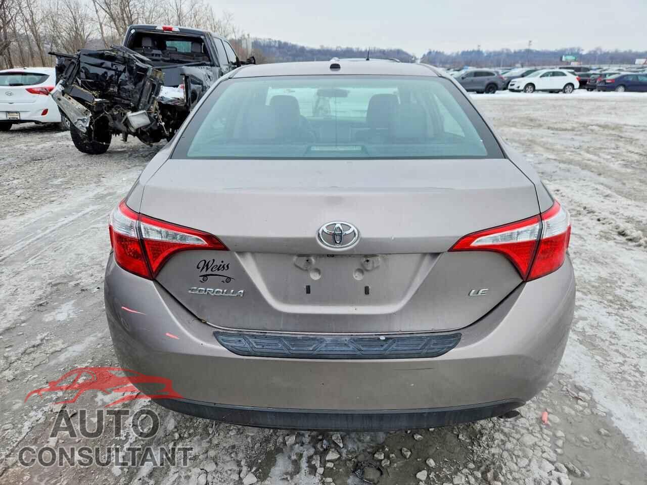 TOYOTA COROLLA 2015 - 5YFBURHE2FP313986