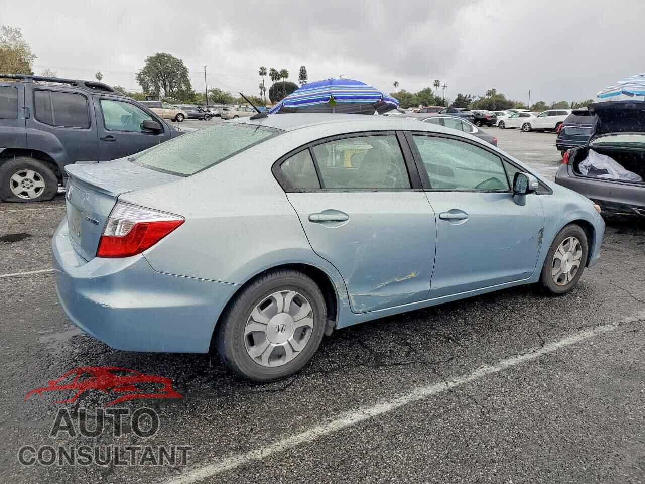 HONDA CIVIC 2012 - JHMFB4F34CS008574