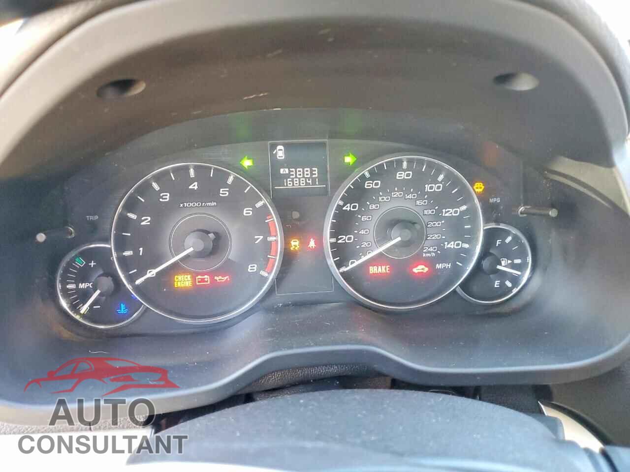 SUBARU OUTBACK 2012 - 4S4BRCCC4C1217003