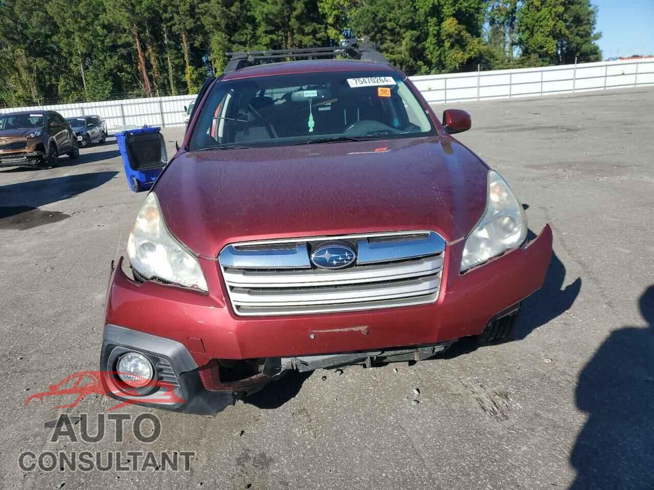 SUBARU OUTBACK 2013 - 4S4BRBGC5D3243961