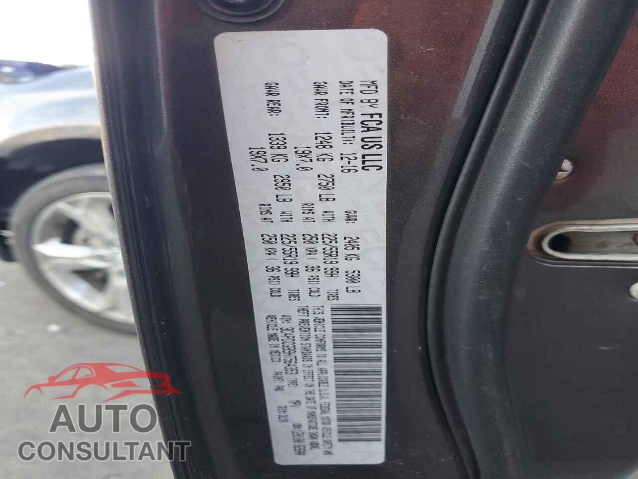 DODGE JOURNEY 2017 - 3C4PDCGB9HT564353