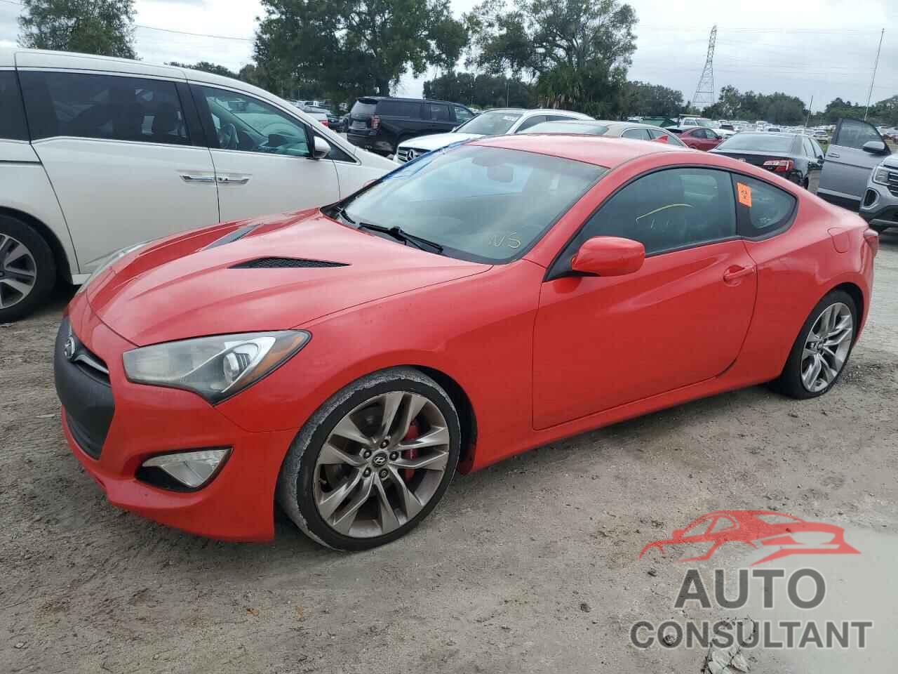 HYUNDAI GENESIS 2014 - KMHHT6KD8EU115387