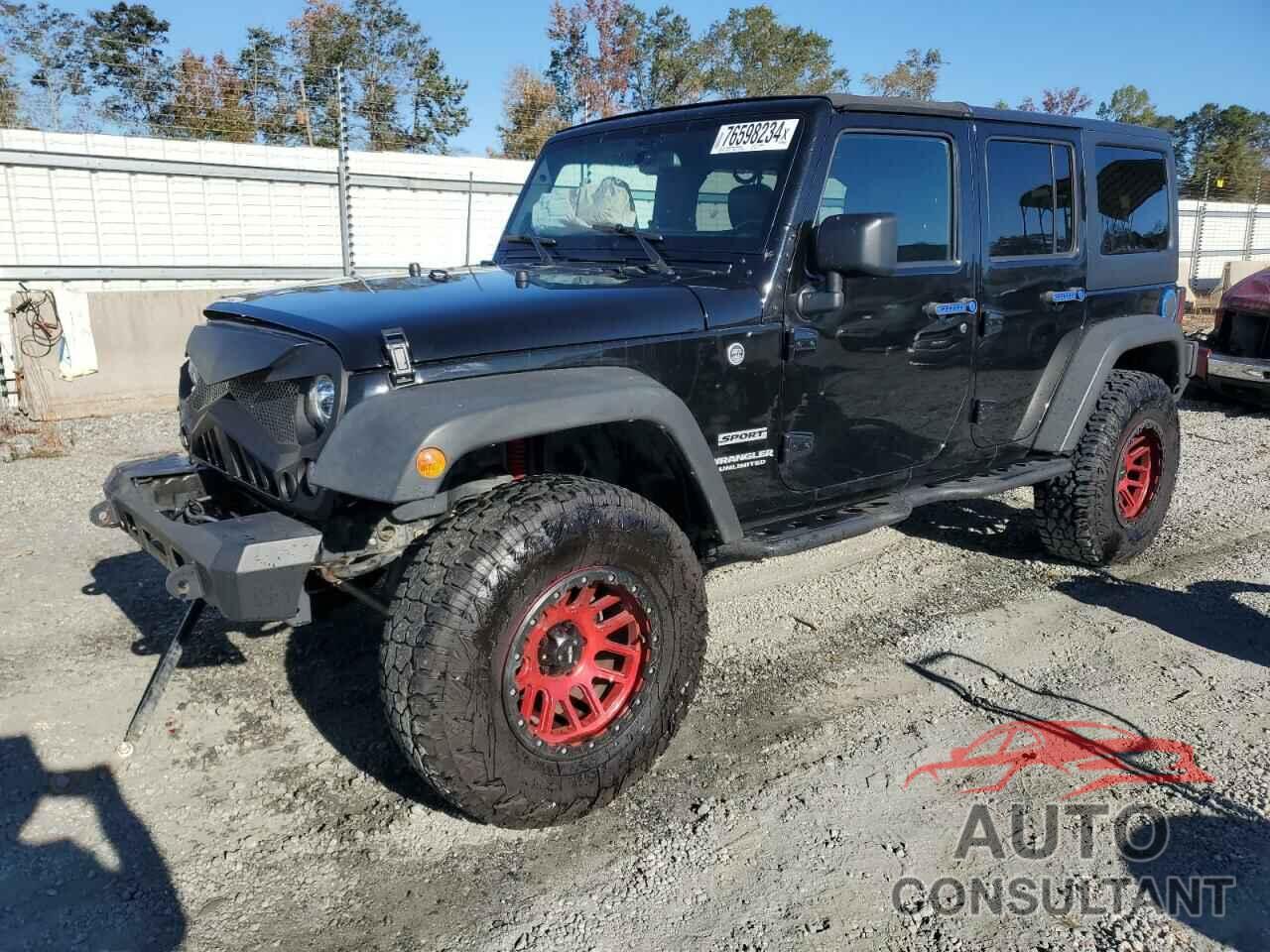 JEEP WRANGLER 2017 - 1C4BJWDG0HL604609