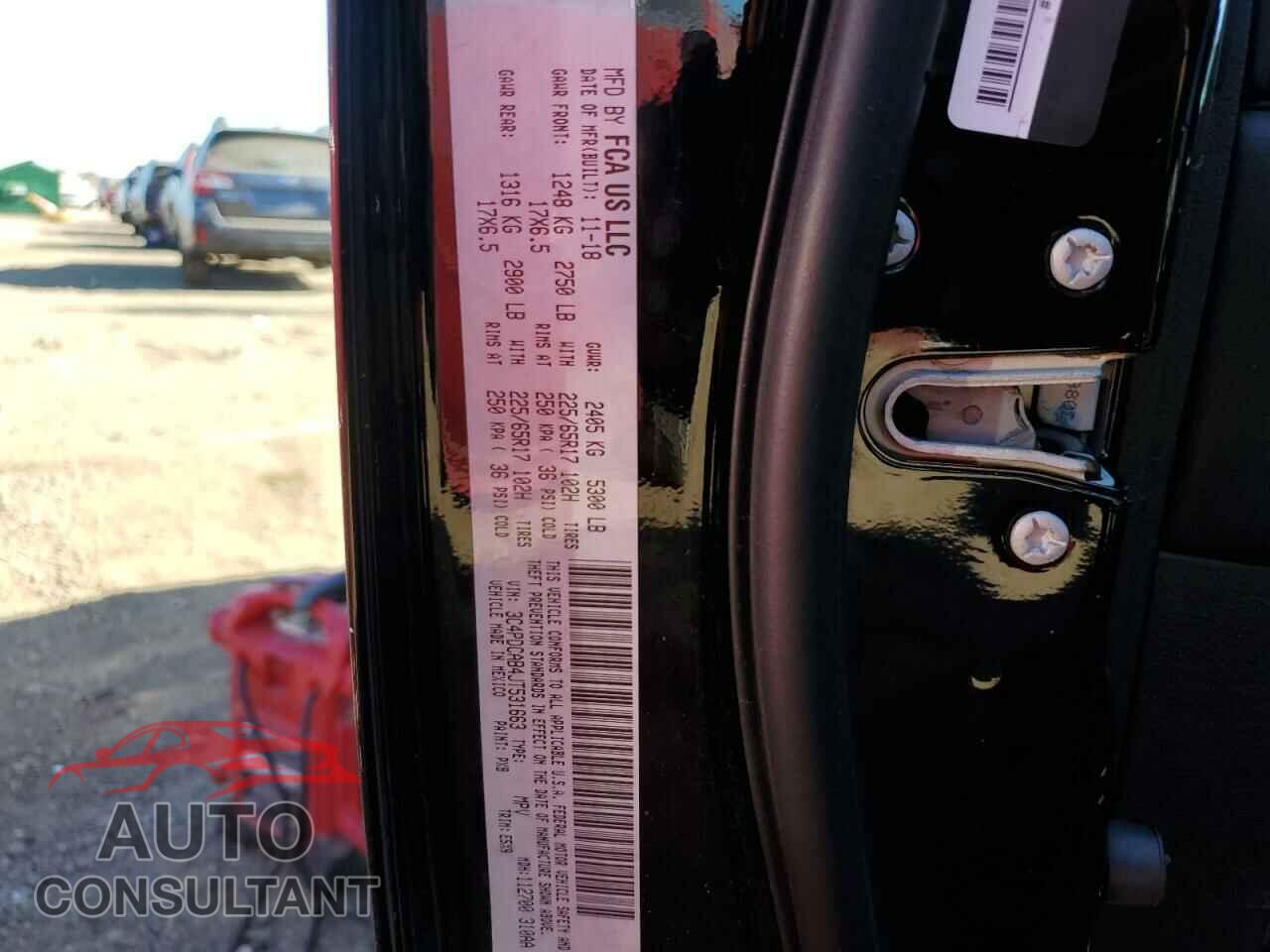 DODGE JOURNEY 2018 - 3C4PDCAB4JT531663
