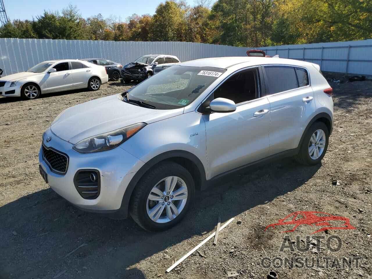 KIA SPORTAGE 2018 - KNDPMCAC9J7309438